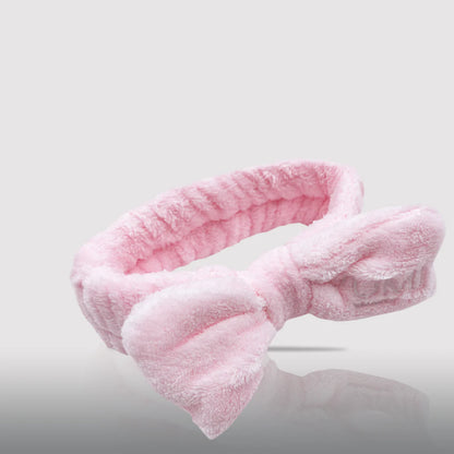 Diadema con lazo en tres colores