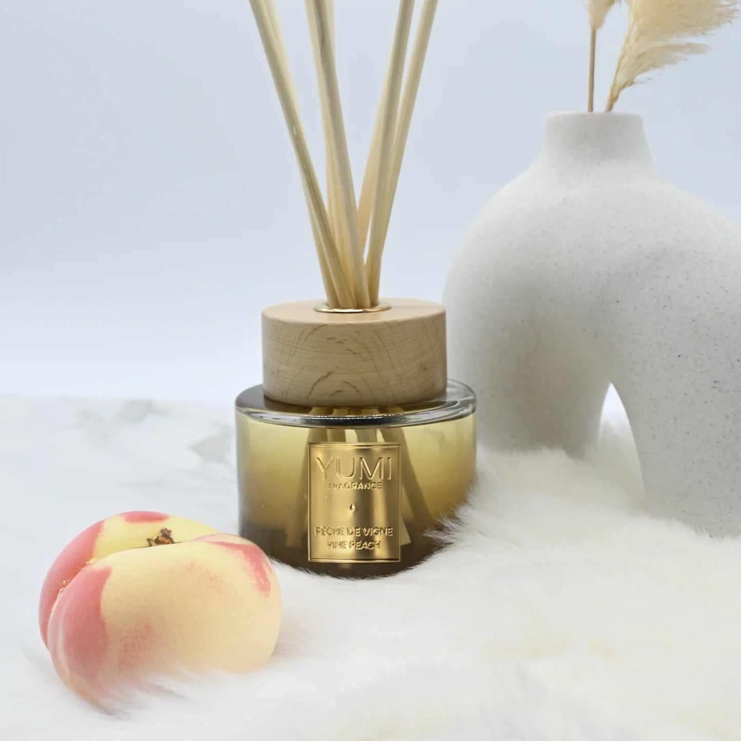 Difusor de fragancia, aroma a melocotón de viñedo