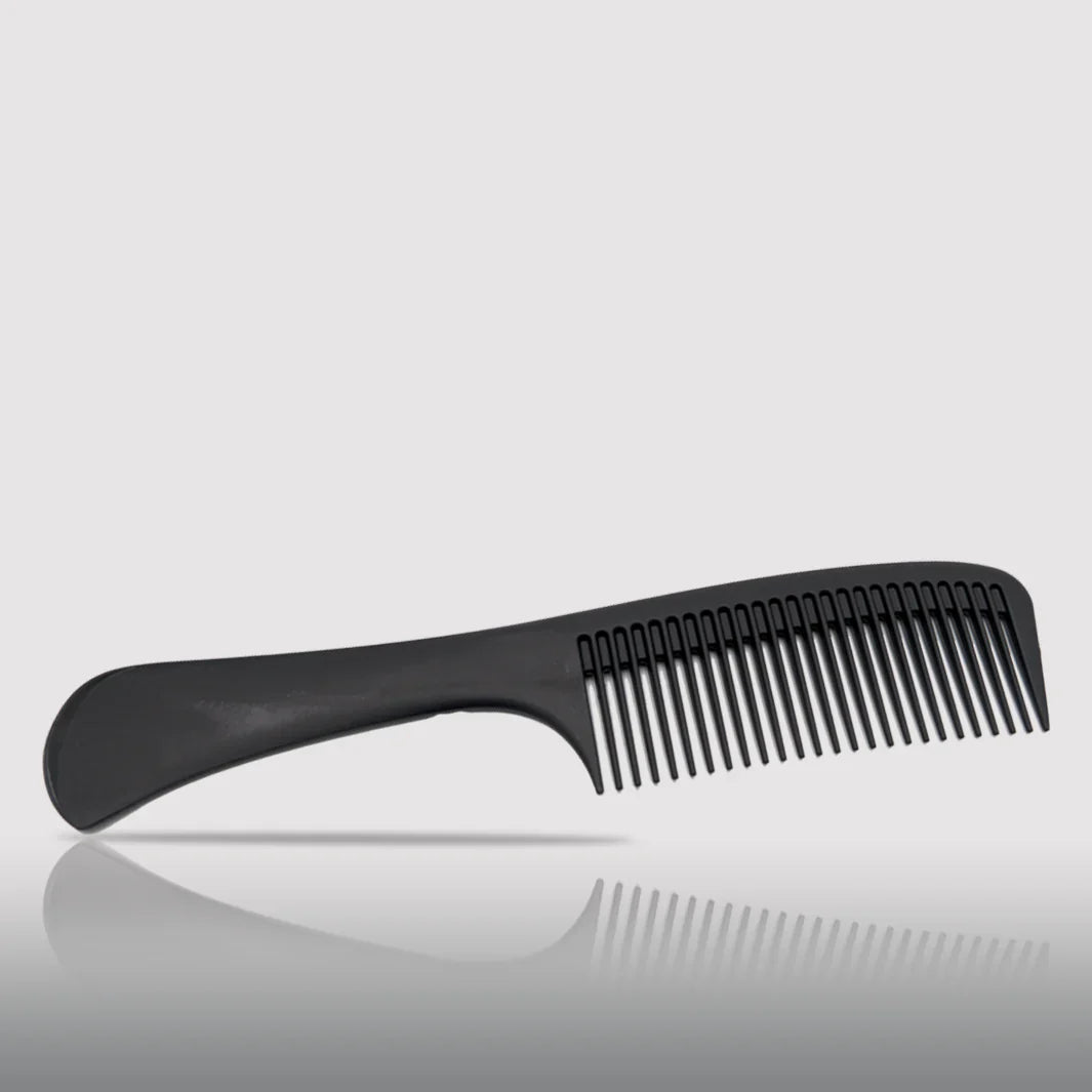 Peine para el cabello con mango de carbono