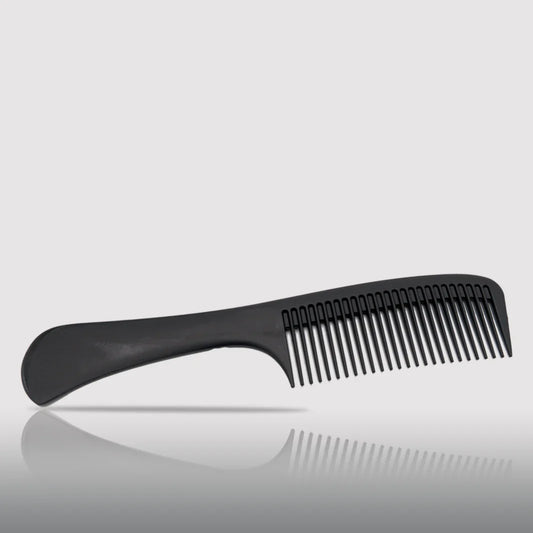 Peine para el cabello con mango de carbono