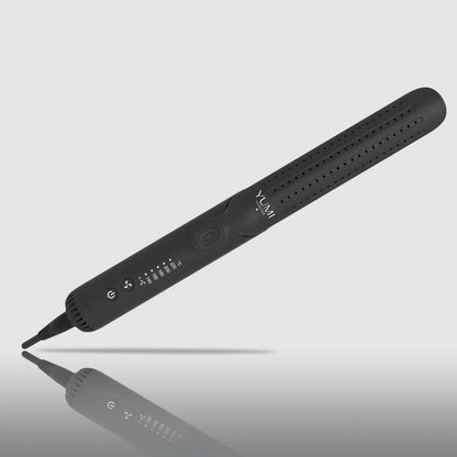Plancha y rizador de pelo profesional con tacto suave