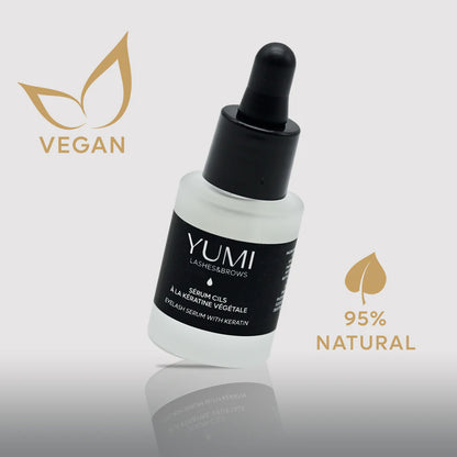 Suero para pestañas Yumi con queratina vegetal